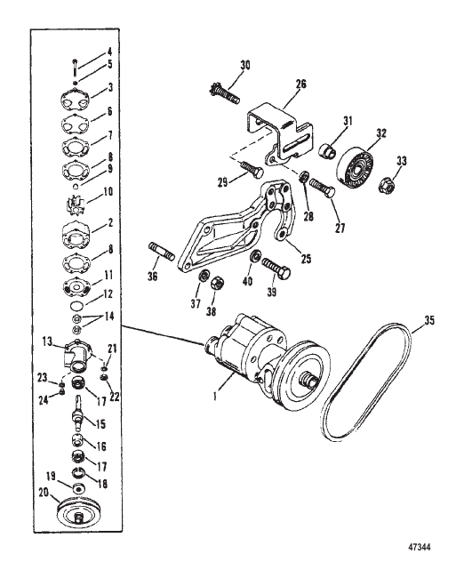 SEA WATER PUMP
