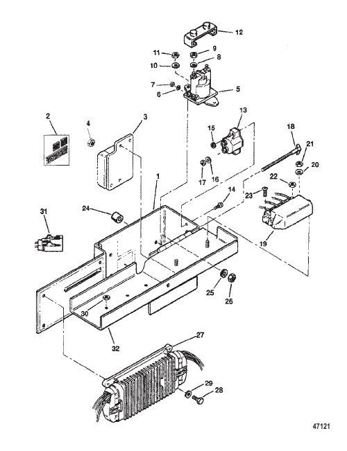 ELECTRICAL BOX AND COMPONENTS