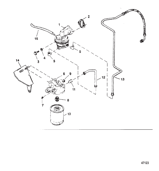 FUEL PUMP AND FUEL FILTER