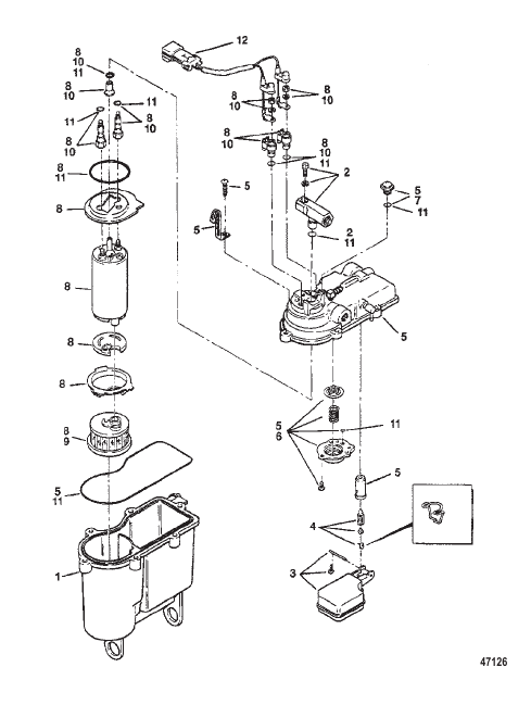 VAPOR SEPARATOR TANK