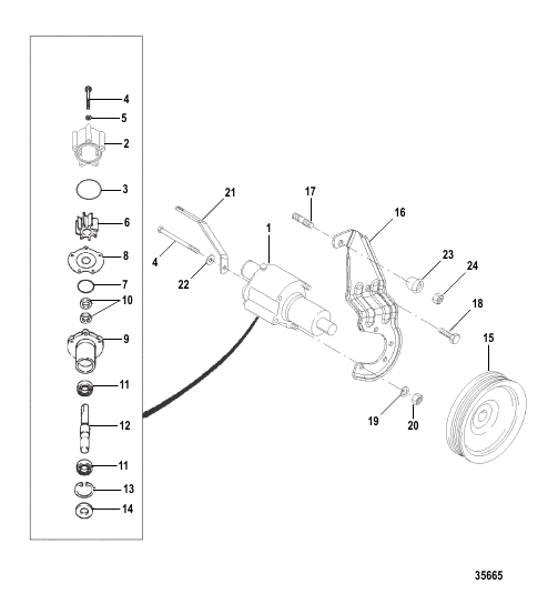 SEA WATER PUMP