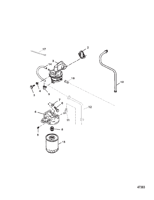 FUEL PUMP AND FUEL FILTER