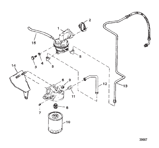 FUEL PUMP AND FUEL FILTER