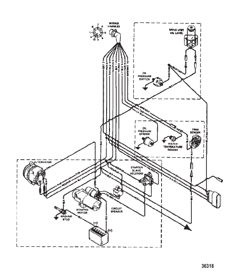 WIRING HARNESS (ENGINE)