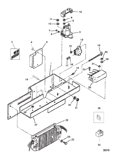 ELECTRICAL BOX AND COMPONENTS