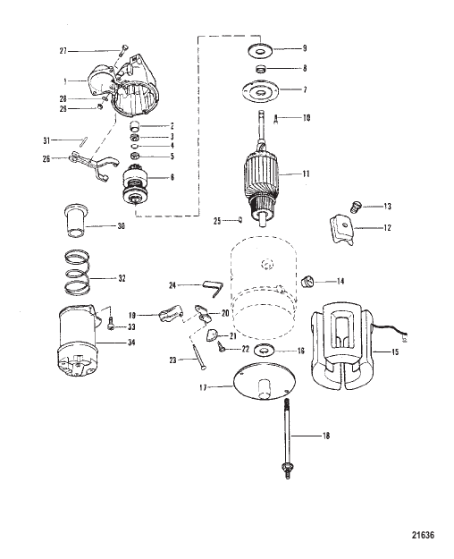 STARTER ASSEMBLY (50-17251A3)