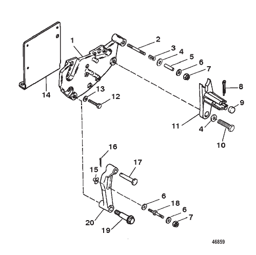 SHIFT BRACKET