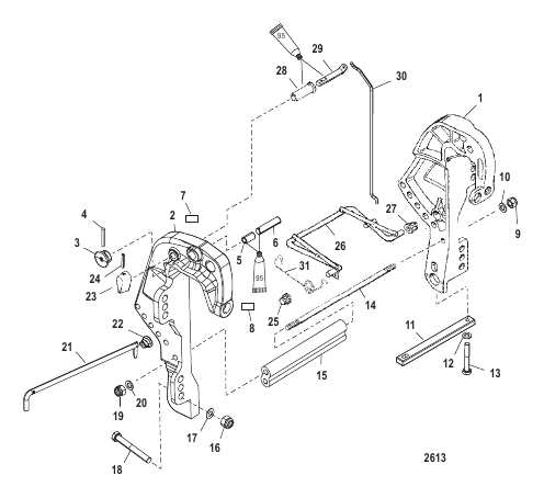 Clamp Bracket (Remote Control)