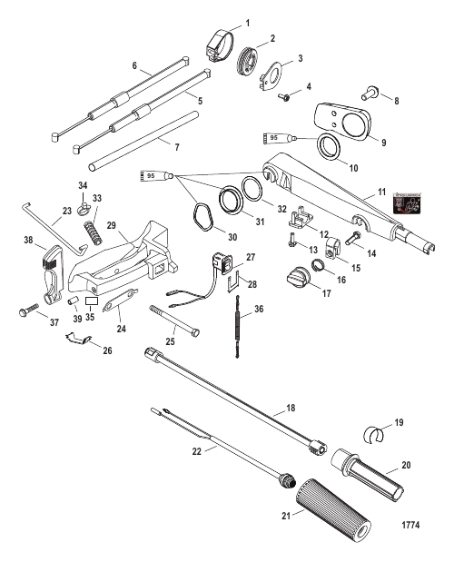 Tiller Handle