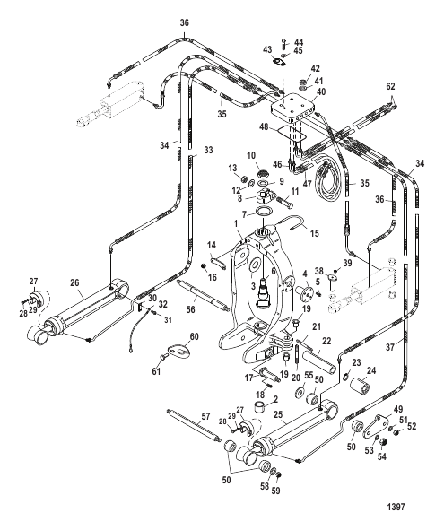 Gimbal Ring (Integrated Transom)