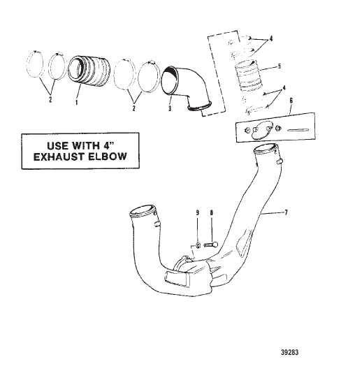 Exhaust System (4 In. Exhaust Elbow)