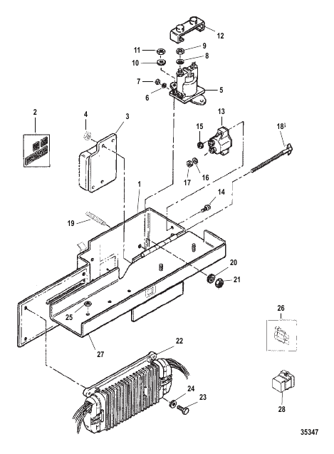ELECTRICAL BOX AND COMPONENTS