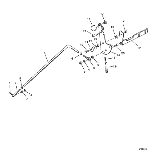 Jet Linkage (S/N 0G157845 & Below)