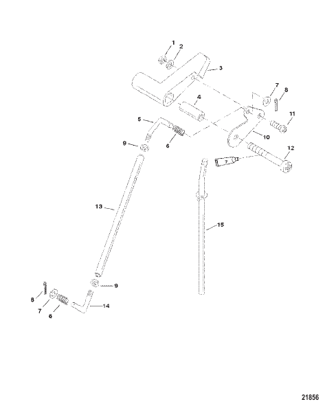 Jet Linkage (S/N 0G157846 & Up)