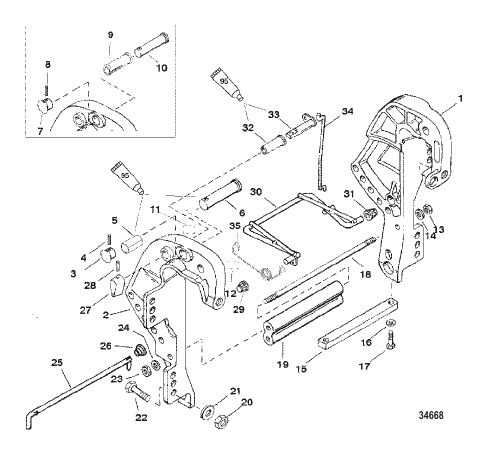Clamp Bracket Remote Control