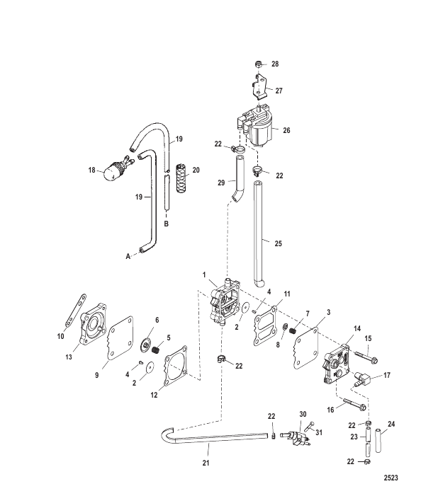 Fuel Pump (Manual)(Design II)