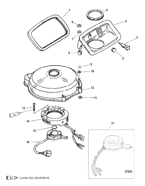 STATOR/TRIGGER (ELECTRIC MODELS)