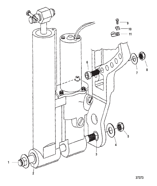 POWER TRIM MOUNTING