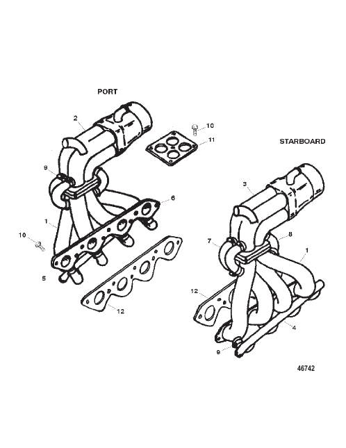 EXHAUST MANIFOLD ASSEMBLY