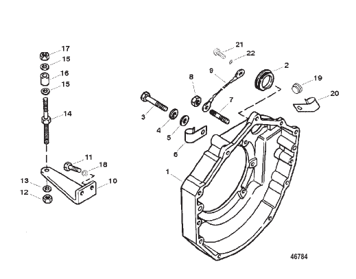 FLYWHEEL HOUSING (TRANSMISSION MODELS)