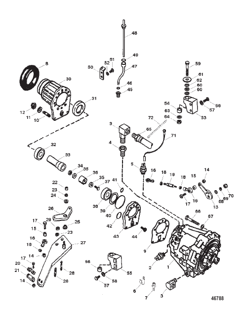 TRANSMSISSION AND COMPONENTS VI DRIVE (BRAVO)