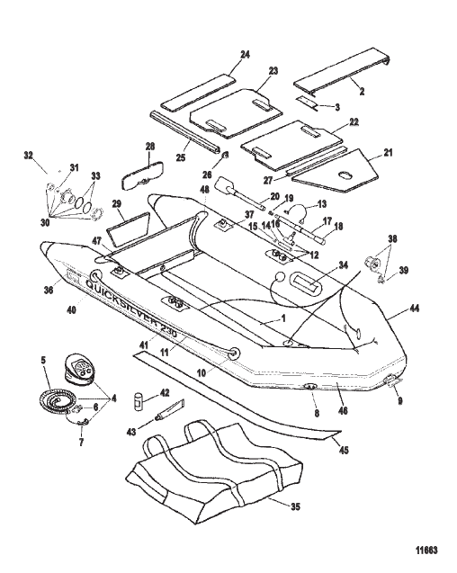 Quicksilver Inflatables (230D / 230S)
