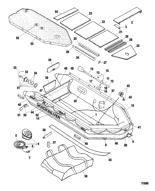 Quicksilver Inflatables (250LX Model)