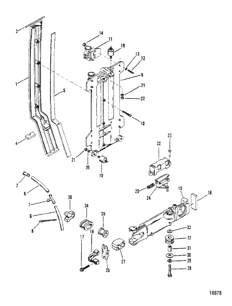 Cowl Mounting Brackets