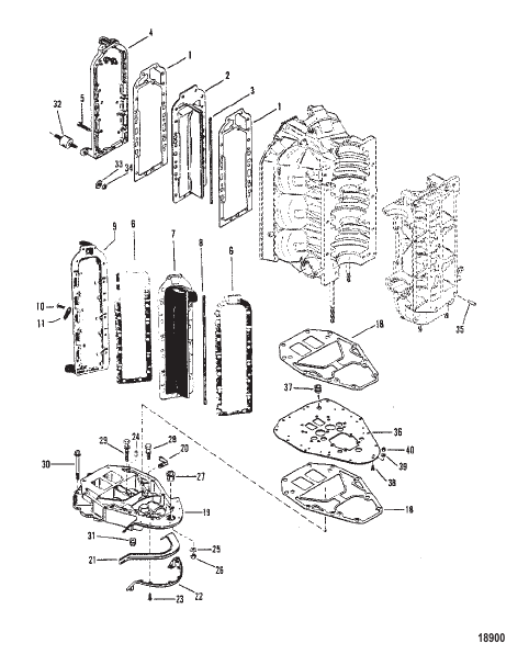 Divider Plate and Exhaust Plate