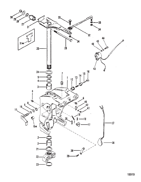 Swivel Bracket and Steering Arm