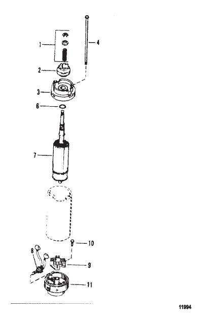 Starter Motor (American bosch #17183-28-M030SM)