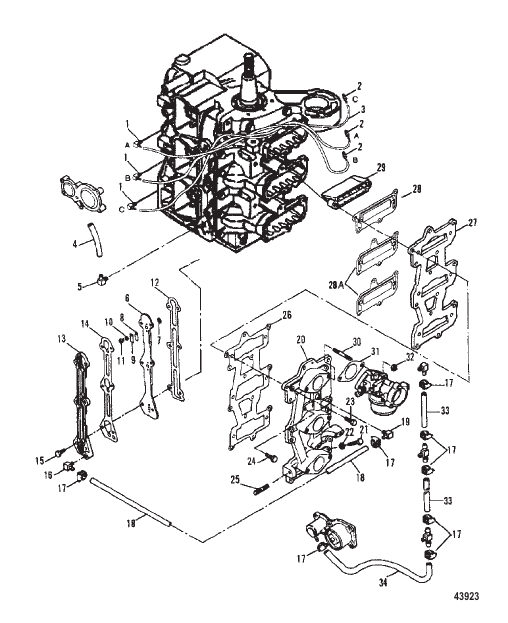 Reed Plate and Recirculation System 91E Thru 92C