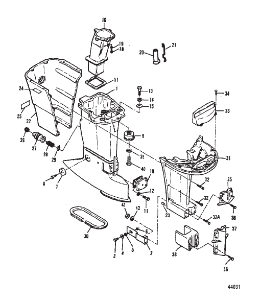 Driveshaft Housing