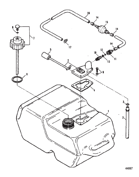 Fuel Tank and Line