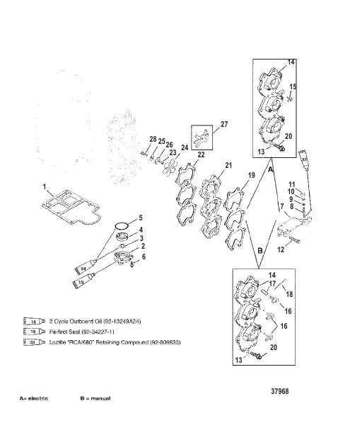 INDUCTION MANIFOLD AND REED BLOCK
