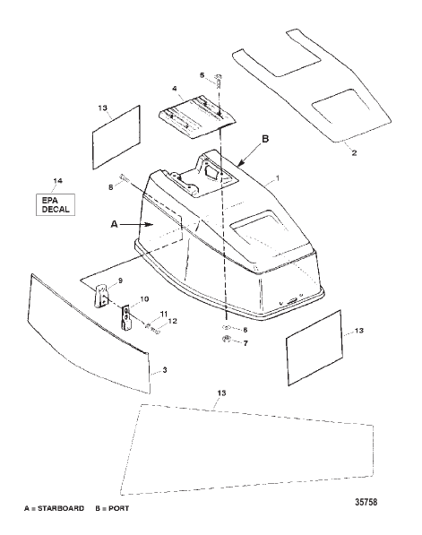 Top Cowl Assembly