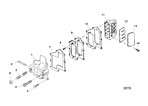 Reed Plate and Adapter Flange