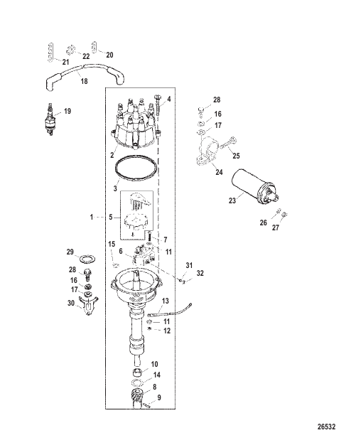 Distributor And Ignition Components