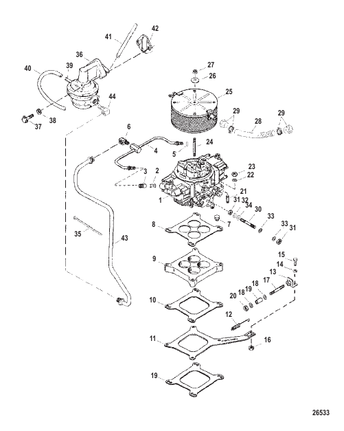 Carburetor And Linkage
