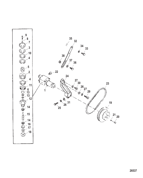 Sea Water Pump Assembly