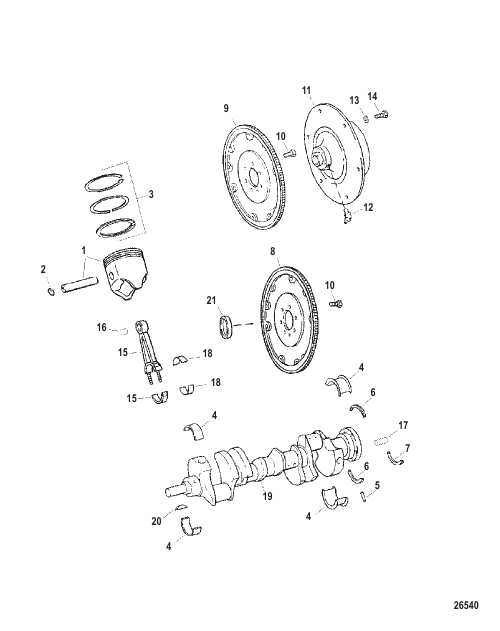 Crankshaft / Pistons / Connecting Rods