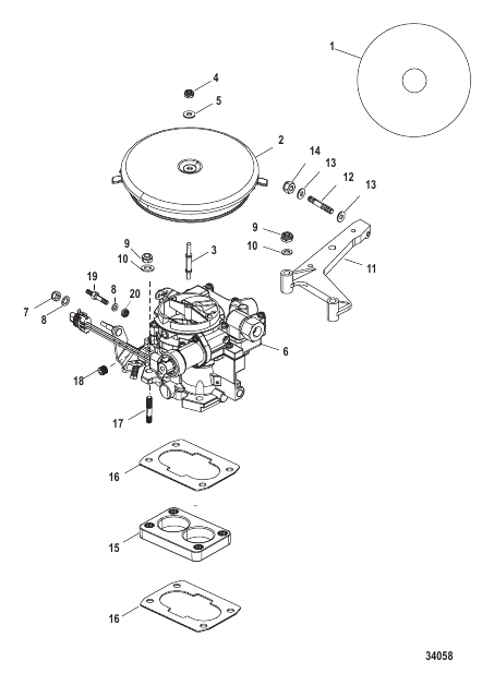 Carburetor and Throttle Linkage