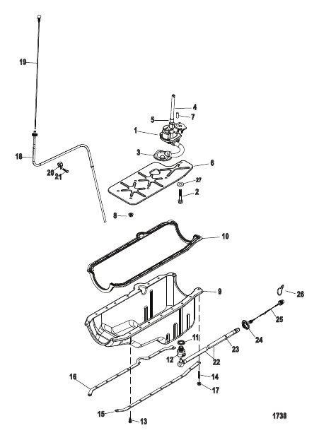 Oil Pan and Oil Pump