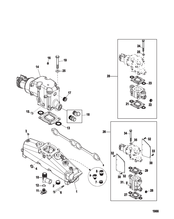 Exhaust Manifold and Elbow