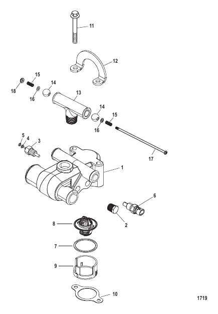 Thermostat and Housing