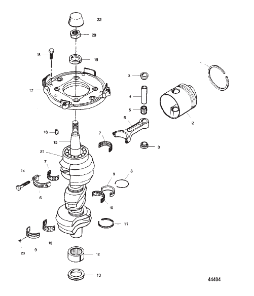 Crankshaft and Piston