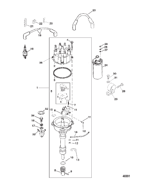DISTRIBUTOR AND IGNITION COMPONENTS