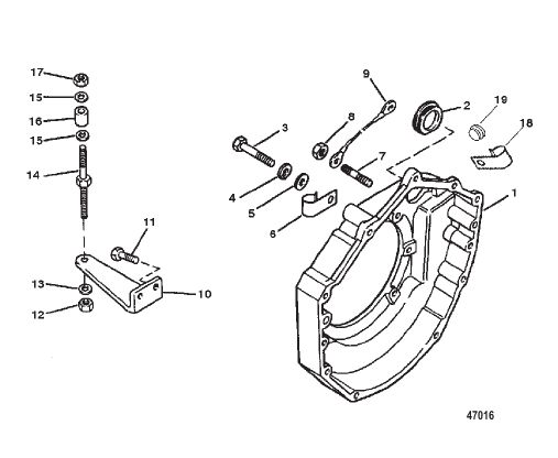 FLYWHEEL HOUSING (TRANSMISSION MODELS)