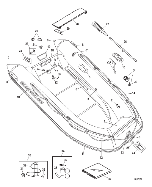Quicksilver OceanRunner PVC - Model 300 (2009)