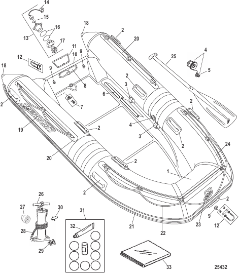 Mercury RIB OceanRunner (320/340 Models)